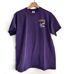 Vintage Space Station Freedom Shirt McDonnell Douglas Purple Jerzees Large